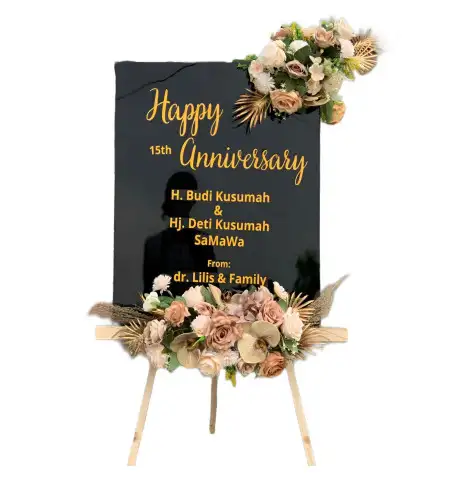 Papan Bunga Akrilik Teluk Pakedai